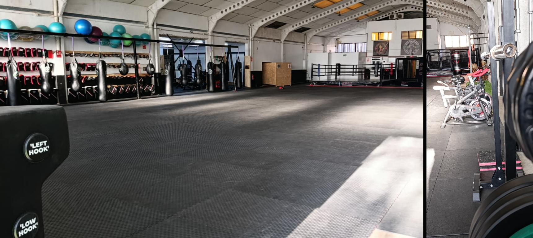 Zona de tatami exterior – Club de Lucha Massanassa